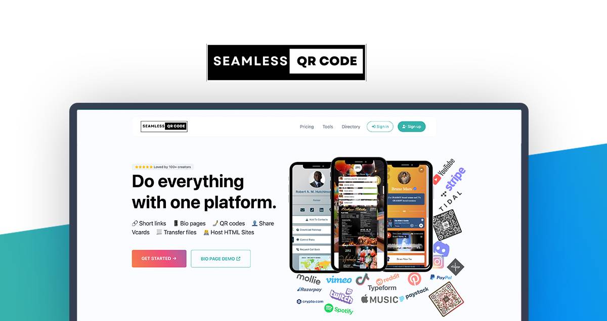 Seamless QR Code