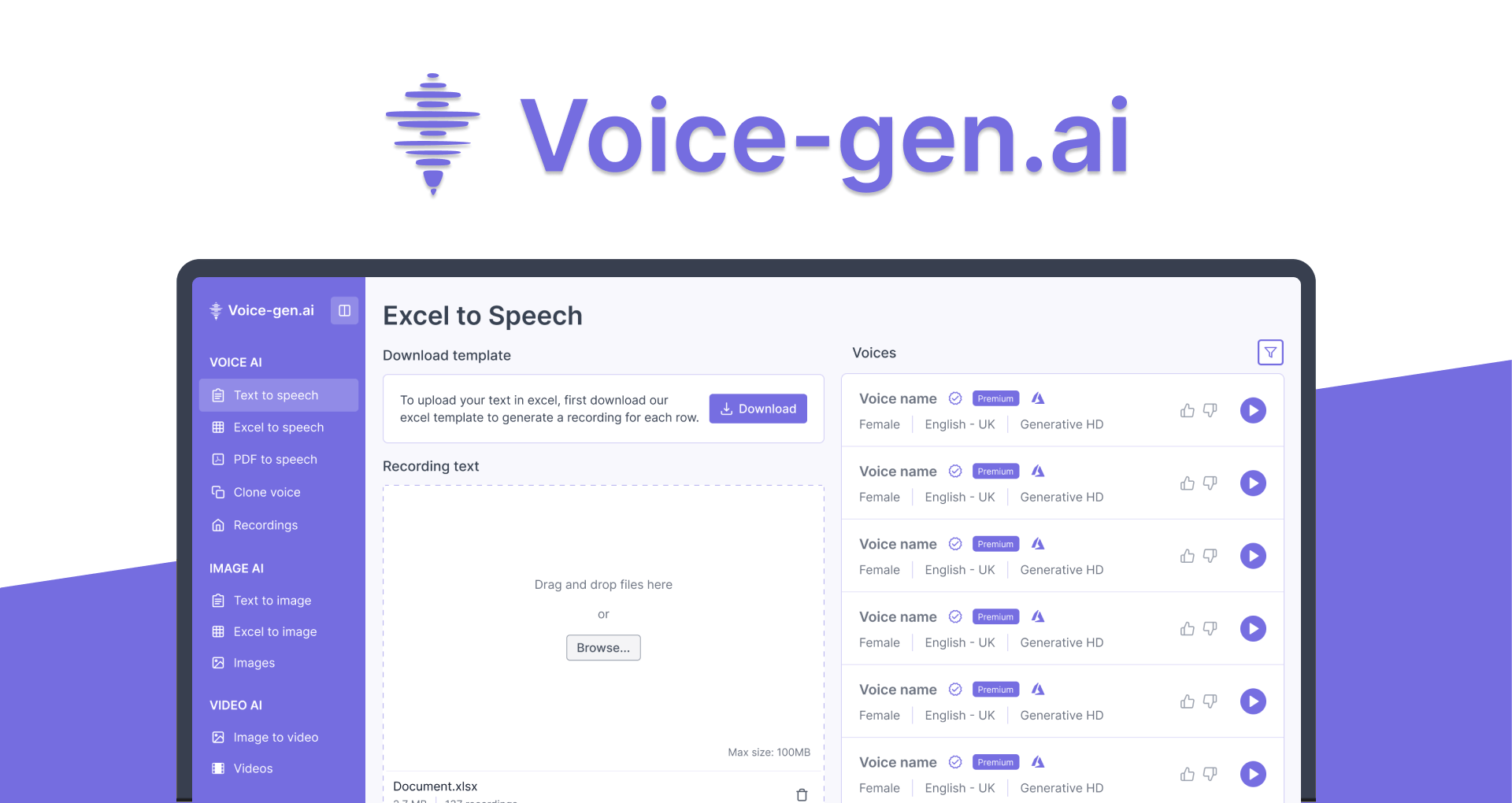 Voice Gen AI